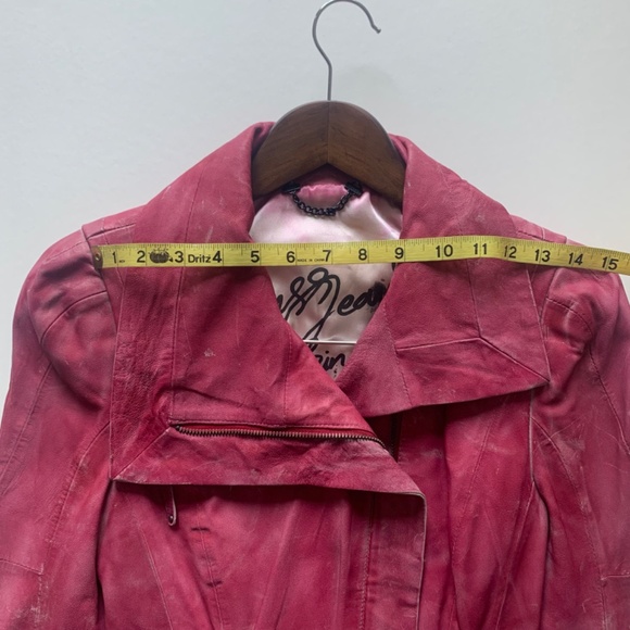 Guess | Pink | Vintage Biker Jacket - Picture 17 of 17